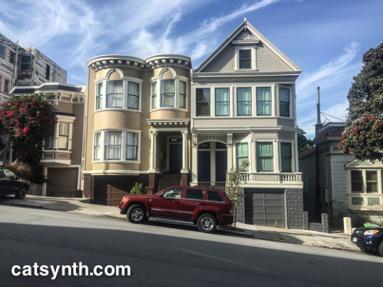 Iconic San Francisco residential block