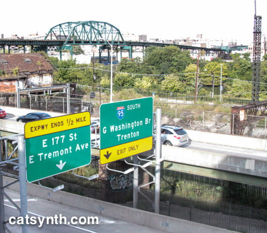 Sheridan Expressway northbound